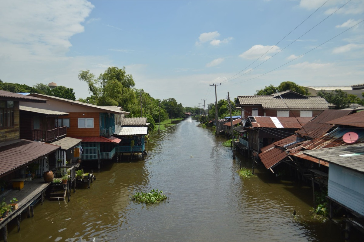 thailand rural village street