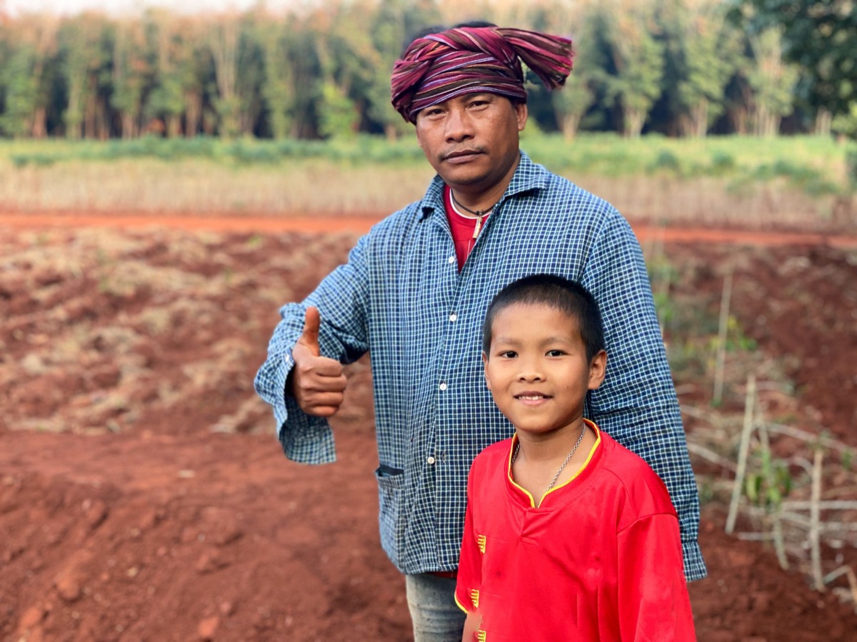 Thai family with children, showing diversity and energy