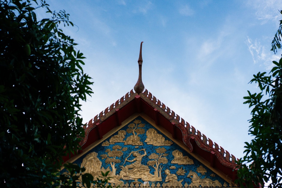 casa tradicional del centro de Tailandia