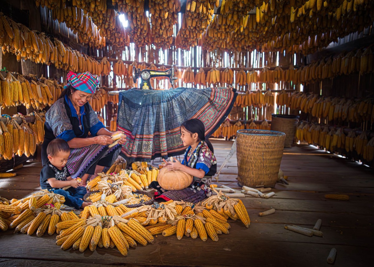 Thai ethnische Minderheit-Village