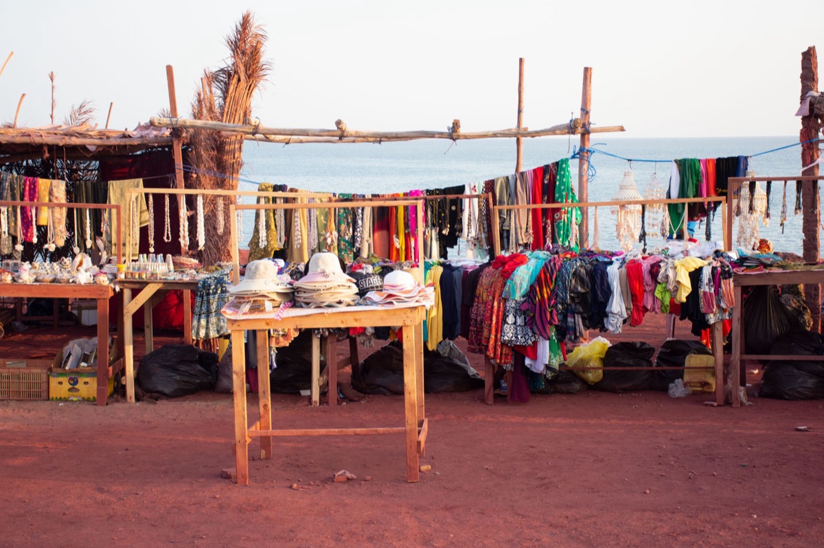 Marktstand in Thailand