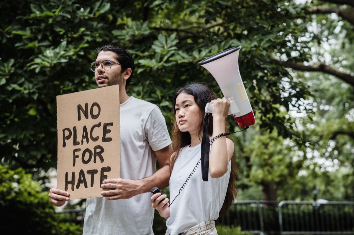 Manifestants à Bangkok en 2023